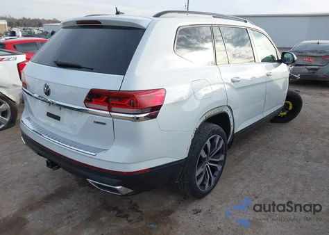 2022 Volkswagen Atlas 3.6L V6 Se W/Technology from USA, damaged, VIN 1V2HR2CAXNC514807